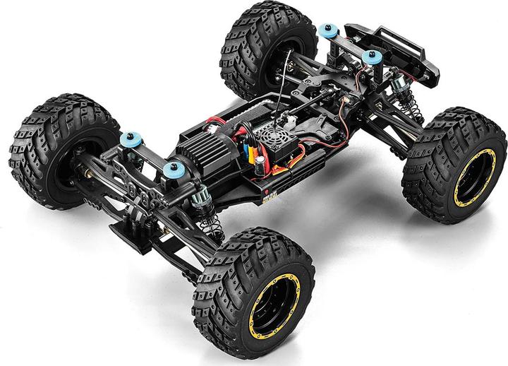 Actual product image Blackzon - Smyter MT Turbo 1/12 4WD 3S Brushless - Yellow (540253) (RTR Ready-to-Run)