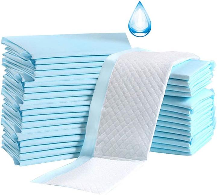 Pampers 100 Stück Einweg-Wickelunterlagen, atmungsaktiv, wasserdicht, auslaufsicher, 33x45,7 cm