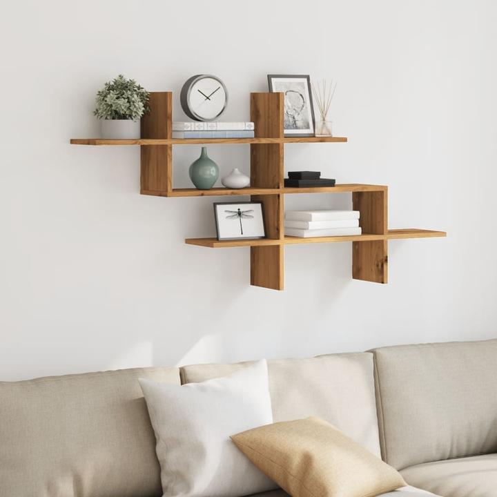 Image du produit VidaXL Étagère murale (124,5 x 18 x 60,5 cm)