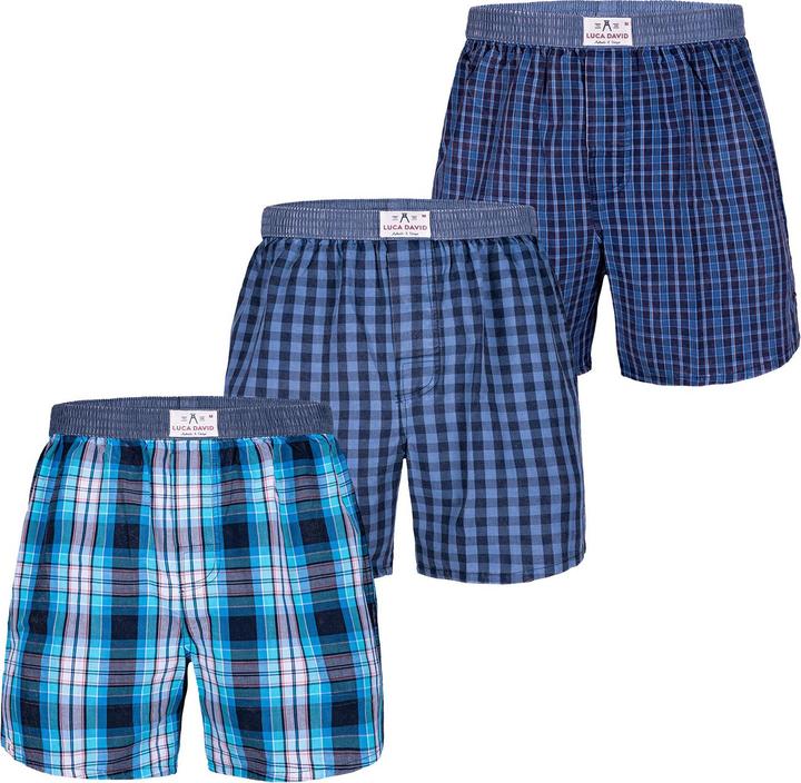 Luca David Boxer Olden Glory (M, 3er Pack)