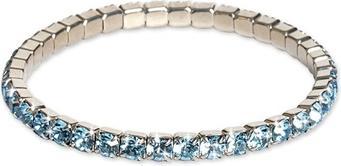 Oliver Weber Collection Oliver Weber - Tennis bracelet with blue crystals Euphoria 32419 AQUA