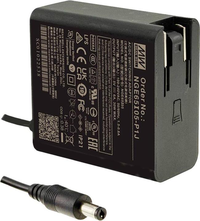 Actual product image Mean Well Steckernetzteil, Festspannung