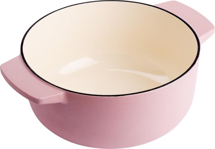 Immagine prodotto KitchenAid braadpan smalto 22cm - rosa secca - edizione limitata (26 cm, Pirofila + casseruola, Ghisa)