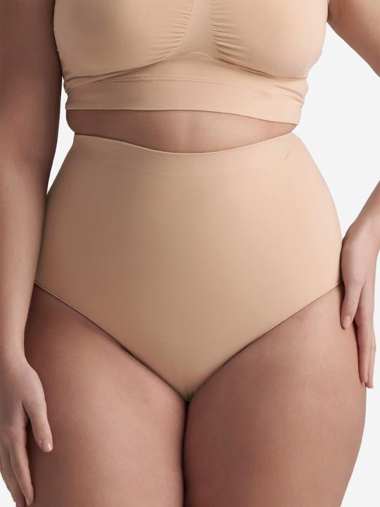 Actual product image Bye Bra Shapingslip Soft Touch Seamless High Waist Brief (L, Single pack)