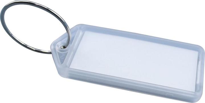 Produktbild Reiher Schlüsselanhänger - mit Papiereinlage, Kunststoff transparent natur