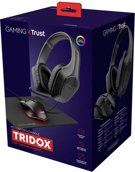 Produktbild Trust GXT790 TRIDOX 3-IN-1 BUNDLE (Kabelgebunden)