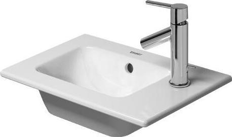 Produktbild Duravit Handwaschbecken ME by Starck o ÜL m HLB 430x300mm 1 HL we sdm WG (300 mm, 430 mm)