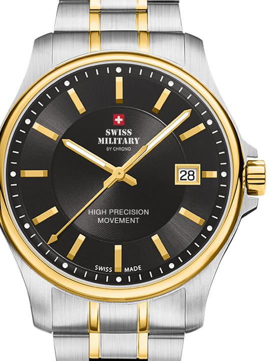 Actual product image Swiss Military quartz (Analogue wristwatch, 39 mm)