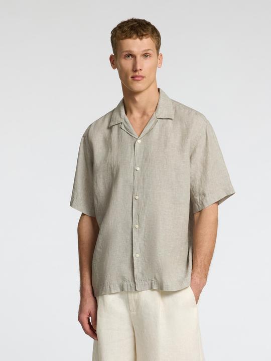Image du produit Selected Homme 100% Leinen Kurzarmhemd (M)