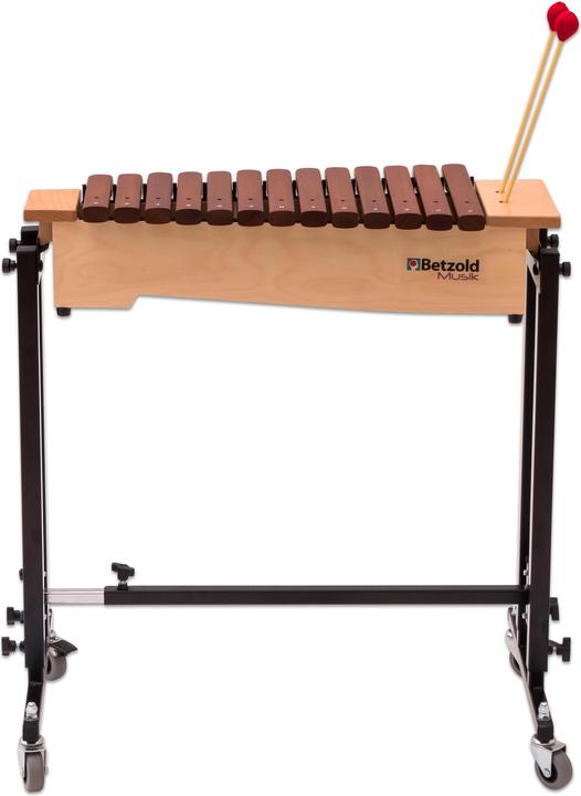 Actual product image Betzold Musik Soprano xylophone + stand cart (Xylophone)