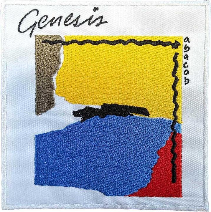 Actual product image Genesis Abacab Woven Album Cover Patch
