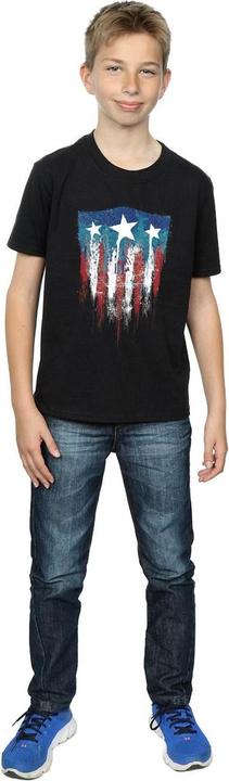 Produktbild Captain America Flag Shield TShirt Jungen (128)