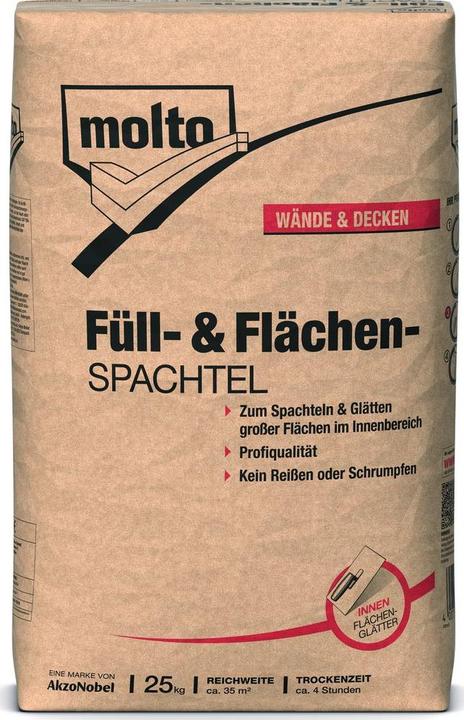 Produktbild Molto Füll- und Flächenspachtel (25000 g)