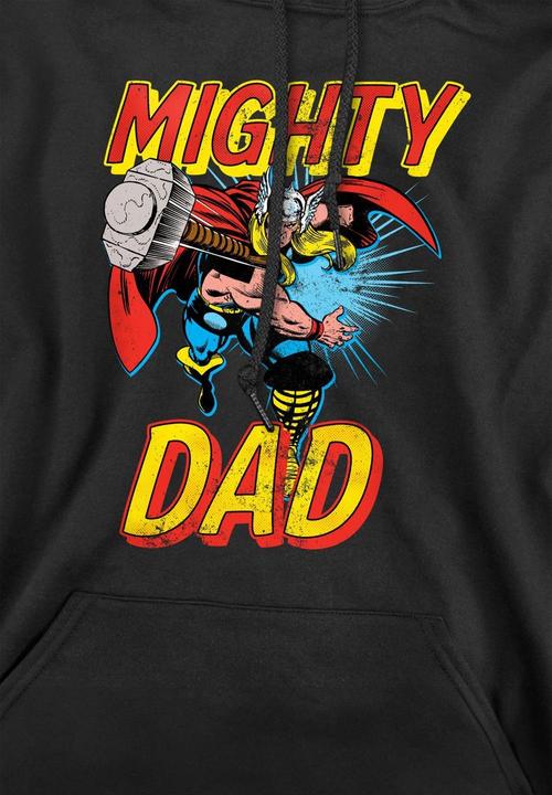 Immagine prodotto Thor Mighty Dad Felpa con Cappuccio Uomo (S)