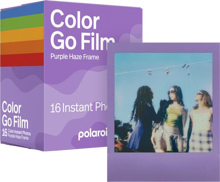 Polaroid Color Film Go Purple Haze Frame Double Pack (Polaroid Go)