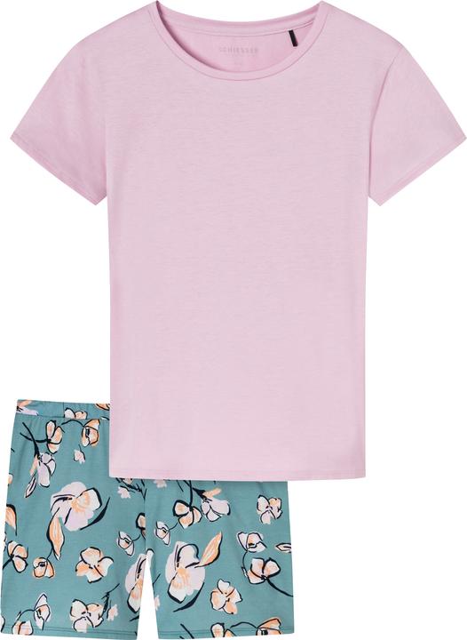Produktbild Schiesser Modern Floral Schlafanzug kurz (36)