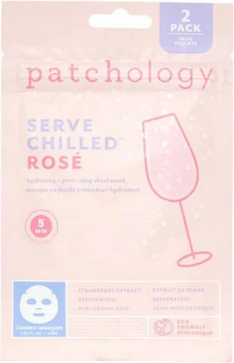Actual product image Patchology Face - Serve Chilled Rosé Sheet Mask Duo Pack