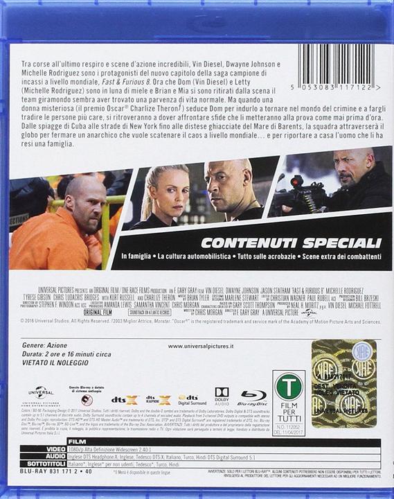 Produktbild Fast & Furious 8