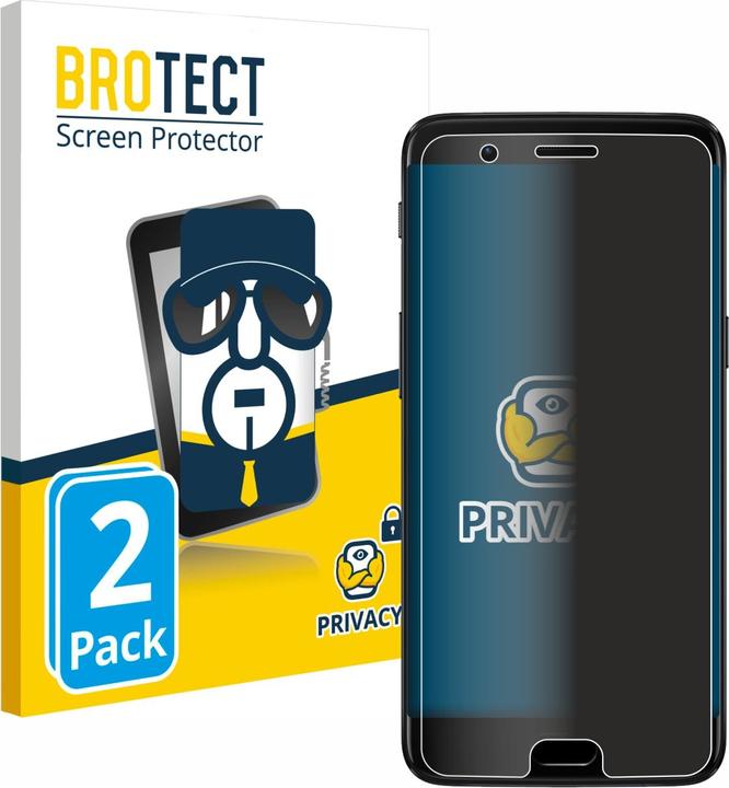 Immagine prodotto BROTECT Pellicola privacy antispia Pellicola di protezione dalla luce blu (2 Pezzo/i, OnePlus 5)