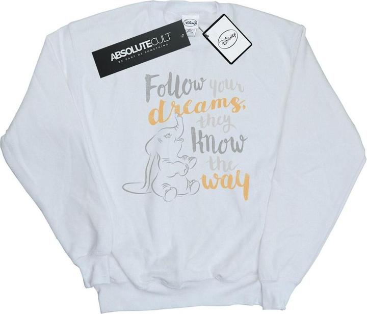 Disney Dumbo Follow Your Dream Sweatshirt Mädchen