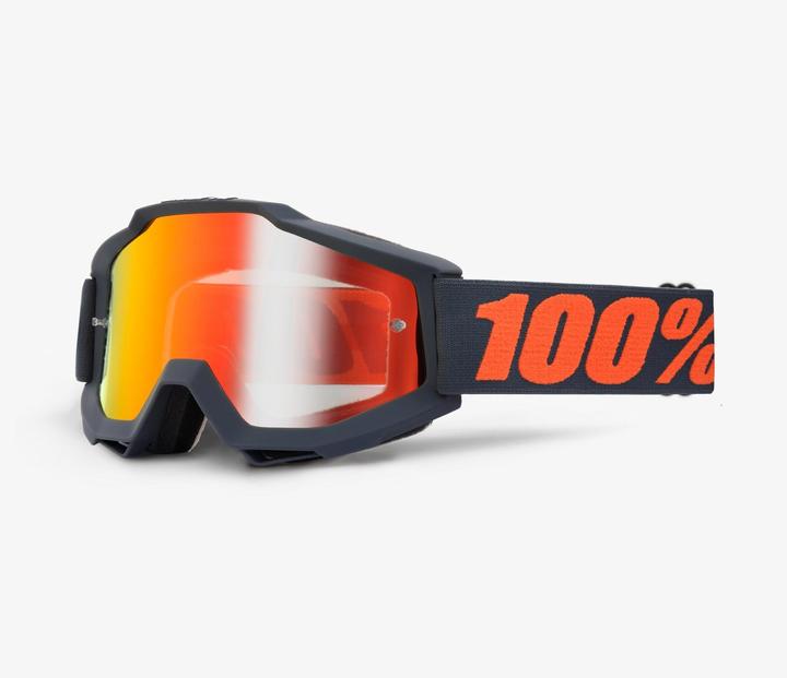 Actual product image 100% Accuri (Gunmetal, Mirror Red)