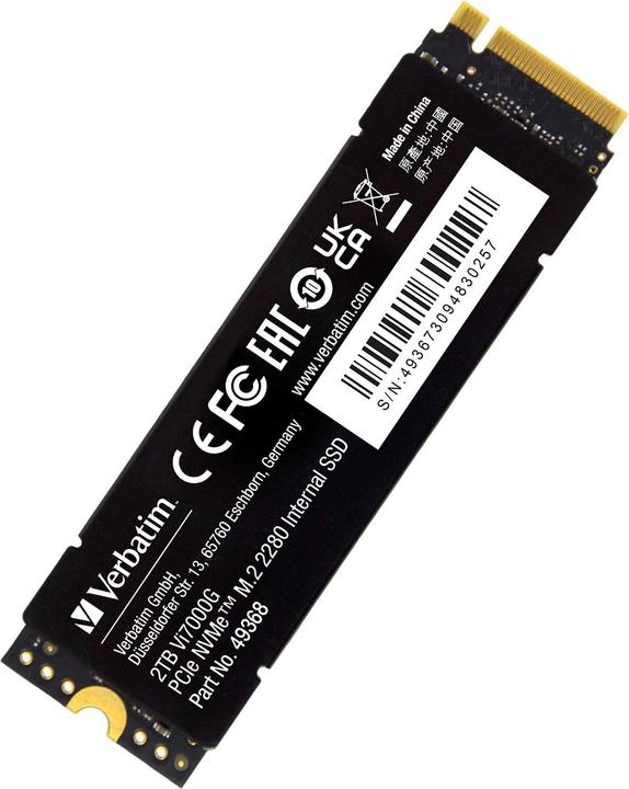 Produktbild Verbatim Vi7000 (2000 GB, M.2 2280)