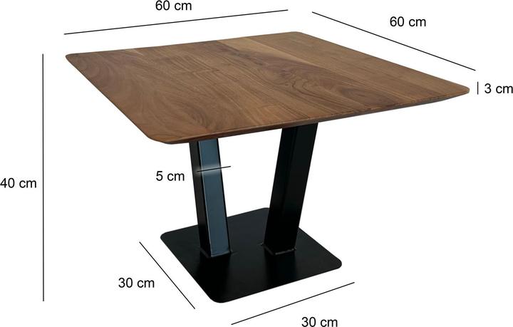Actual product image Wohnling 60x60x40 (60 x 60 x 40 cm)