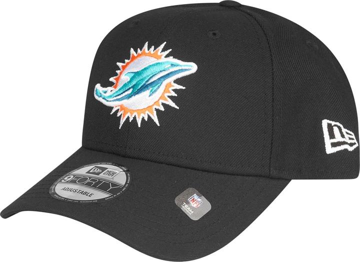 New Era 9Forty Snapback Cap - NFL Miami Dolphins Schwarz (One Size)