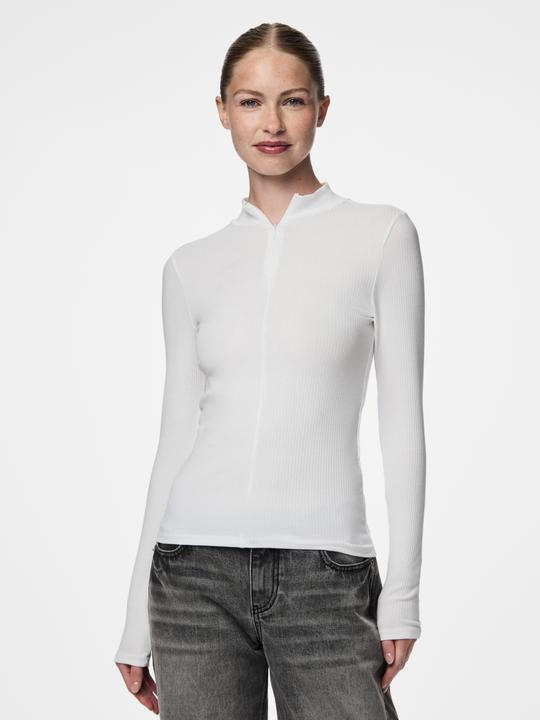 Produktbild Pieces Pckitte Zip Ls T-Neck Top Noos Bc (XS)