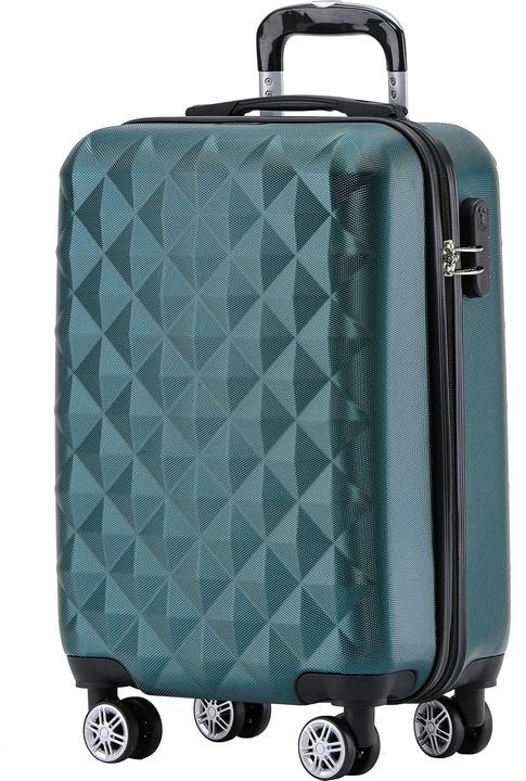 Beibye 2066 Reisekoffer, Dunkelgreen (45 l, M (50 - 90l))