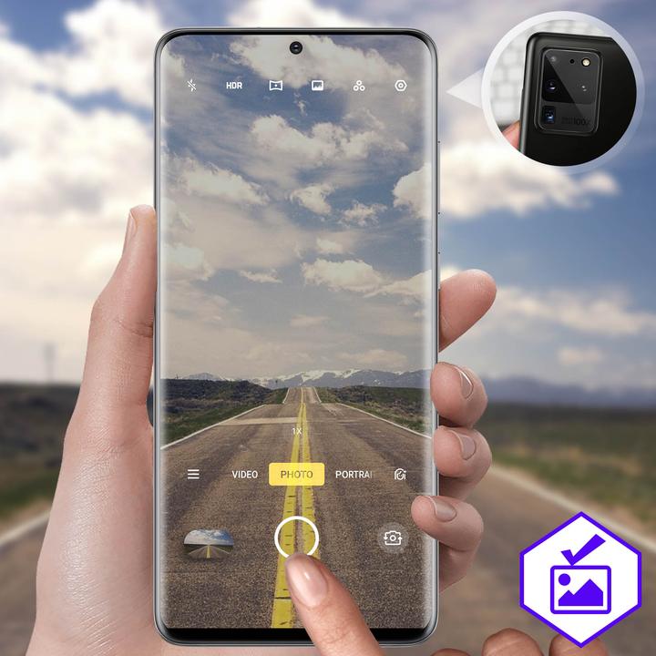 Image du produit Avizar Film de protection, film pour caméra arrière, protection pour caméra (1 pièce(s), Samsung Galaxy S20 Ultra)