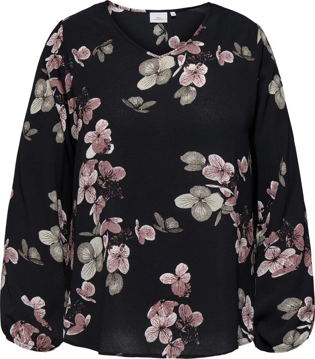 Only Carvica Life L/S V-Neck Top Wvn Noos