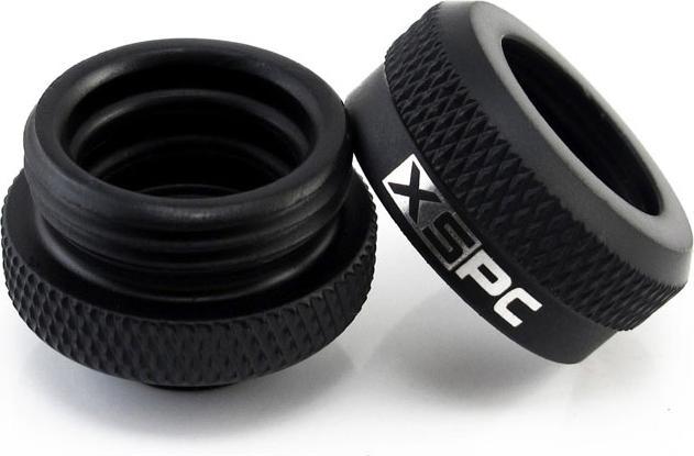 Immagine prodotto XSPC Collegamento G1/4" a 14mm hardtube, nero opaco - 8 pezzi