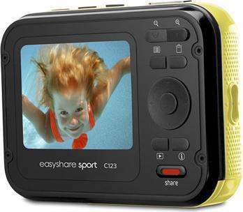 Produktbild Kodak Easyshare Sport C123, 12MP, Wasserfest, Gelb (1/2,3'')