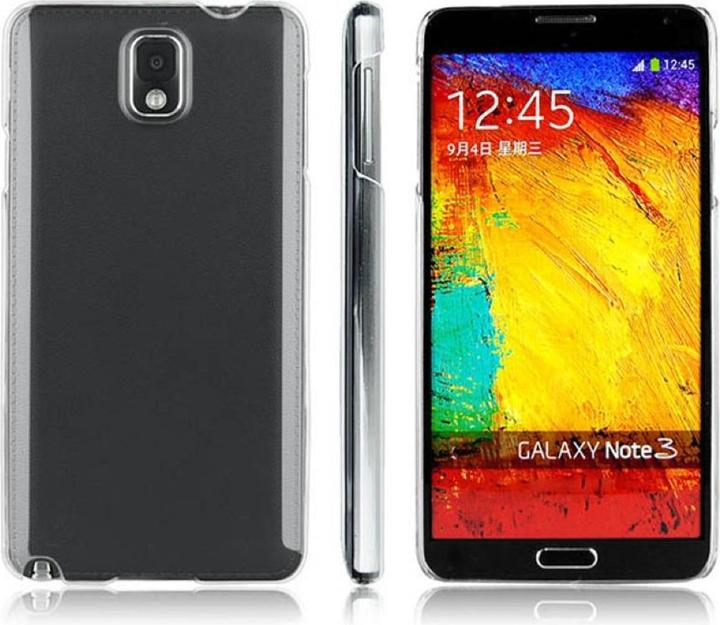 Produktbild König Design Schutzhülle Case Hard Cover für Handy Samsung Galaxy Note 3 Transparent (Samsung Galaxy Note 3)