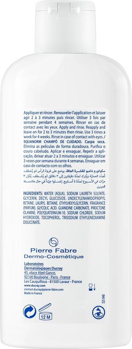 Immagine prodotto Ducray KELUAL SQUANORM Shampoo trockene Schuppen (200 ml, Shampoo liquido)