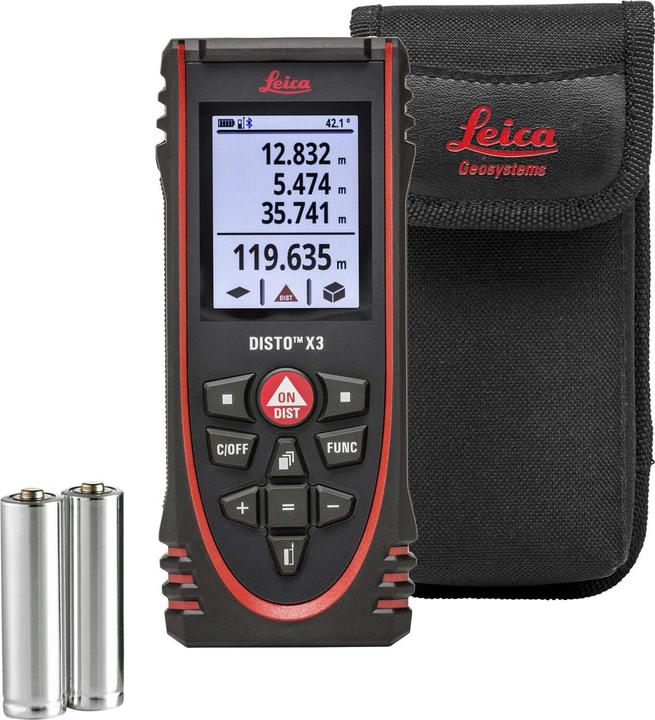 Produktbild Leica Geosystems Disto X3 (150 m, 635 nm)