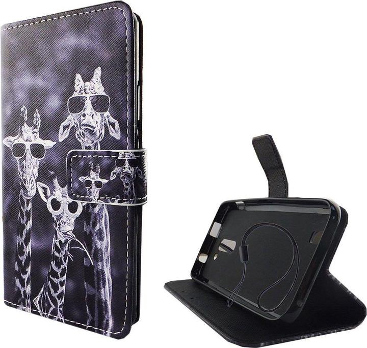 Produktbild König Design Schutz Handy Hülle für Archos 50c Neon Case Cover Tasche Wallet Etui Handyhülle (Archos 50c Neon)