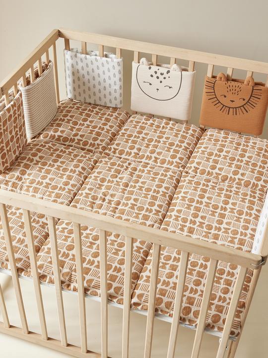 Produktbild Vertbaudet Baby Bettumrandung/Laufgitter-Polster ETHNIC mit Recycling-Polyester