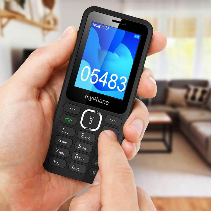 Produktbild Myphone Mphone 6320 Dual-SIM schwarz (2.40", 0.30 Mpx, 2G)