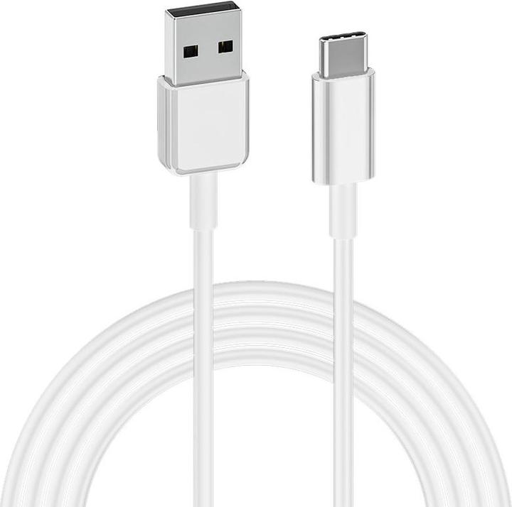 ECONOMY USB TYPE-C KABEL WEISS 2,4A 2M