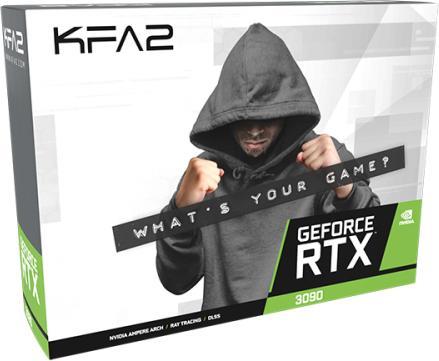 Image du produit KFA2 GeForce RTX 3090 SG 1-Click OC (24 Go)