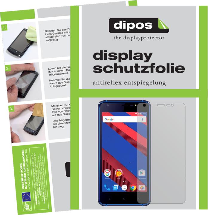 Produktbild Dipos Displayschutzfolie Antireflex (6 Stück, Vertex Impress Spring)