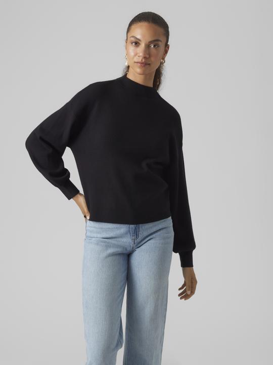 Produktbild Vero Moda VMNANCY LS FUNNELNK PULLOVER GA BOO REP Strickpullover (XS)
