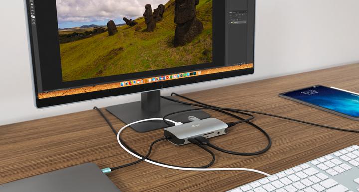 Actual product image i-tec Nano Dock (USB-C, 4 Ports)