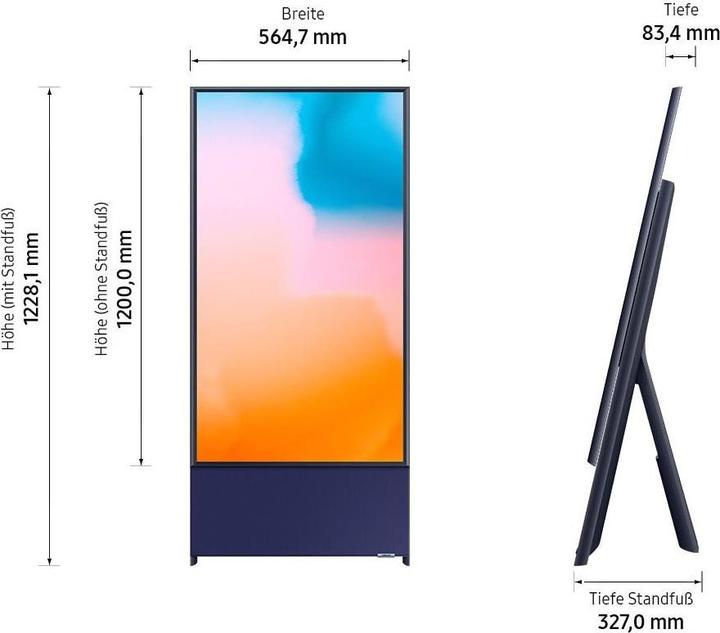 Actual product image Samsung 43LS05B "The Sero" (2023) (43", QLED, 4K, 2023)