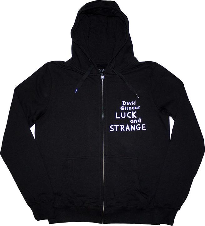 Immagine prodotto Universal Textiles Luck & Strange Felpa con Cappuccio e Zip Intera Stampa posteriore Adulto Unisex (S)