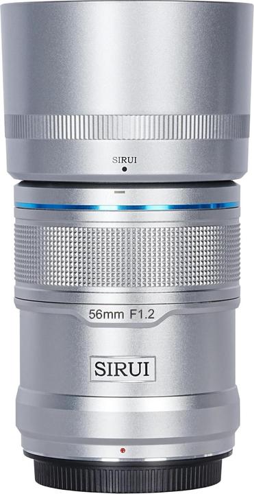 Productafbeelding Sirui Sniper 56mm F1.2 APSC autofocus lens (Sony E-Mount, Zilver) (Sony E, APS-C / DX)