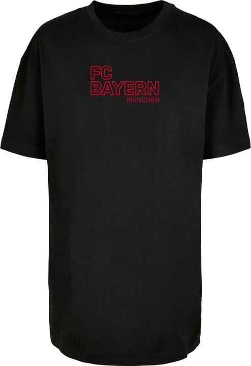 Actual product image FC Bayern München Ladies FC Bayern Red Oversized Boyfriend Tee - 118317 (M)