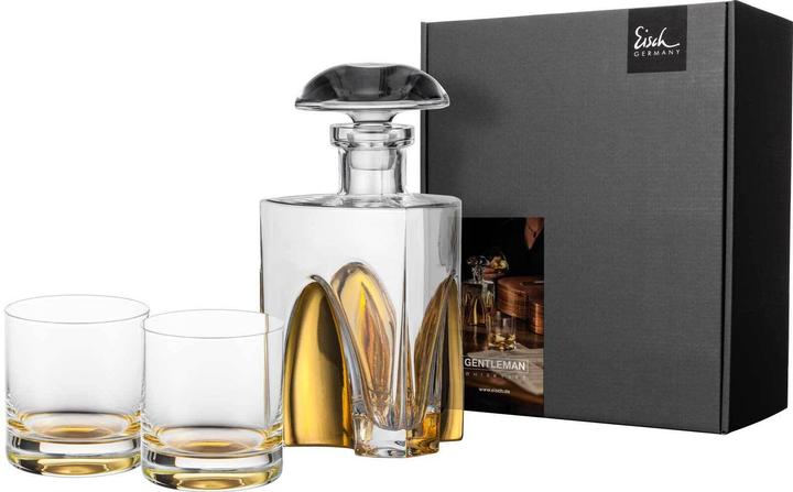 Eisch Geschenkset Gentleman Gold 3-tlg. (0.75 l)